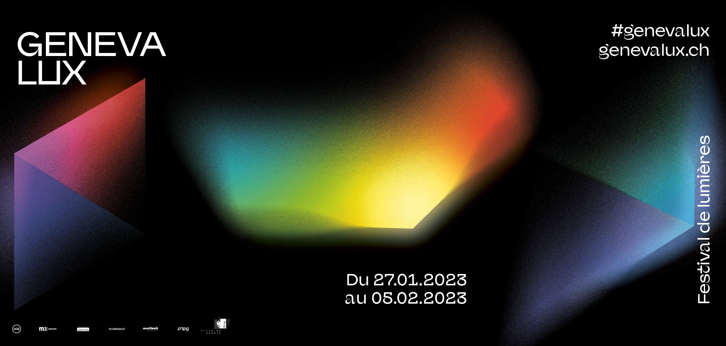 Festival de lumières, Geneva Lux édition 2023 Mouettes genevoises
